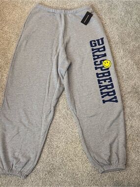 GV GALLERY X GREEDY UNIT Jim Class Sweatpants Sz L New